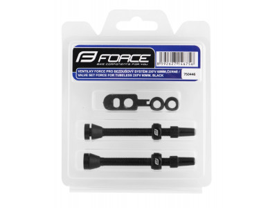 FORCE ventilky pre bezdušový systém 2xFV 60mm, čierne
