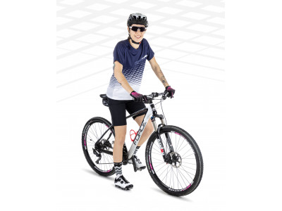 Force dres MTB ANGLE dámsky, bielo-modrý