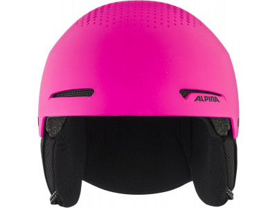 ALPINA Detská lyžiarska prilba ZUPO ružová matná - Veľkosť S (48-52 cm)