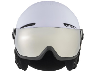 ALPINA Lyžiarska prilba ARBER VISOR lillac matt - Veľkosť M (54-58)