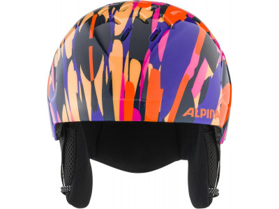 ALPINA Detská lyžiarska prilba PIZI pink-orange blue - Veľkosť S (46-51)