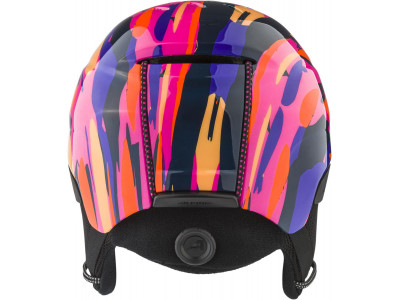 ALPINA Detská lyžiarska prilba PIZI pink-orange blue - Veľkosť S (46-51)