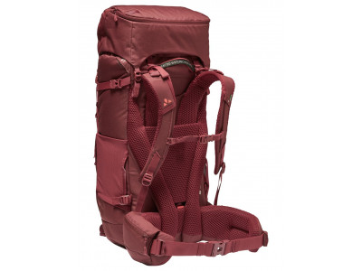 Vaude turistický batoh W. Astrum EVO 55+10, dámsky - dark cherry