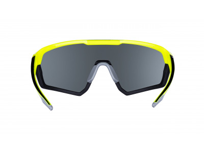 FORCE okuliare APEX, fluo-čierne, čierne kontrastné sklo
