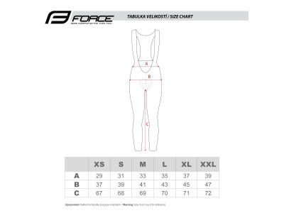 Force nohavice F REFLEX LINE LADY s vložkou, čierne