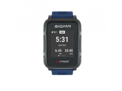 SIGMA Športové hodinky - pulzmeter iD.FREE - modré / blue