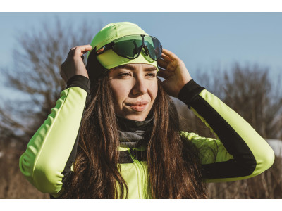 Force čiapka SPLIT zateplená, fluo