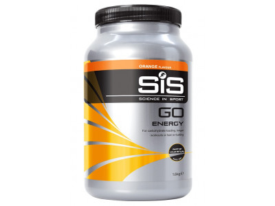 SiS GO Energy energetický nápoj 1600g powder - pomaranč