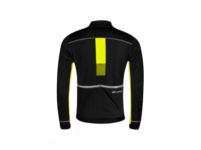Force bunda F FROST KID softshell, čierno-fluo