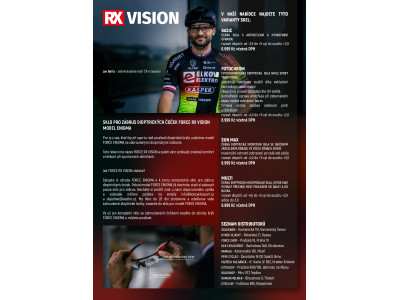 Force sklo dioptrické RX VISION BASIC, čierne