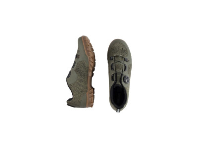 Vaude cyklistické tretry TVL Skoj, unisex, khaki/gum rubber - 40