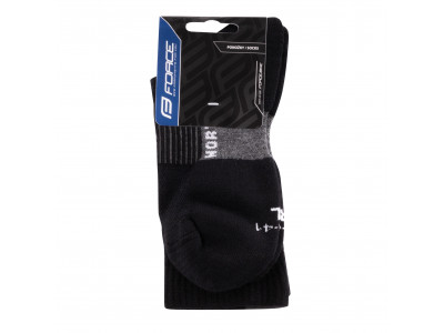 Force ponožky NORTH, čierno-šedé