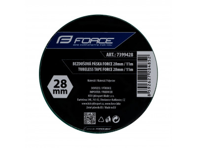 Force páska bezdušová Tubeless lepiaca 28mm x 11m