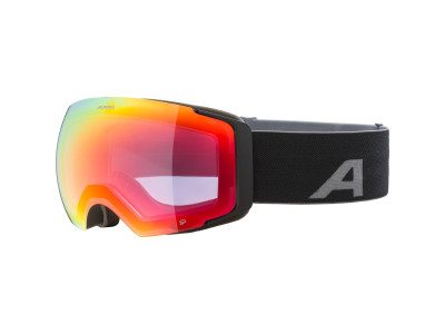 Alpina lyžiarske okuliare FALERA MAG black matt Quatroflex red