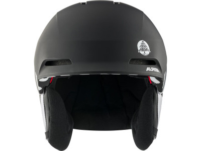 Alpina lyžiarska prilba NAX white-black LITHOFF matt - Veľkosť L (55-59 cm)