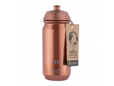 FORCE fľaša BIO EARTH 0,5 l, bronzovo-šedá