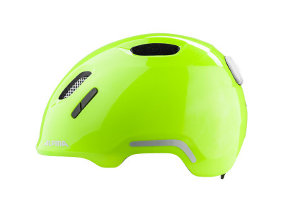 ALPINA cyklistická Junior prilba XIMO 2 FLASH , be visible gloss