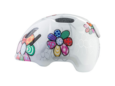 ALPINA cyklistická Junior prilba XIMO 2 FLASH , white flower gloss