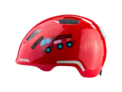 ALPINA cyklistická Junior prilba XIMO 2 FLASH , fire fighter gloss