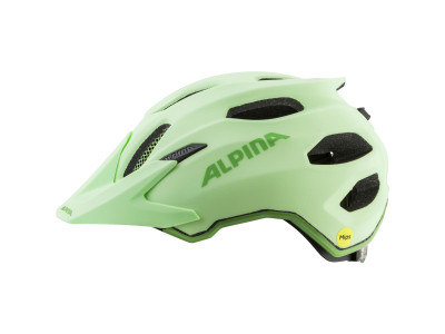 ALPINA Cyklistická prilba APAX JR MIPS, 51-56 cm - green apple matt