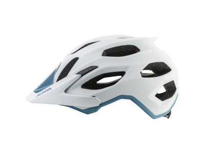 ALPINA cyklistická Enduro prilba CARAPAX 2.0 , white pebble blue matt