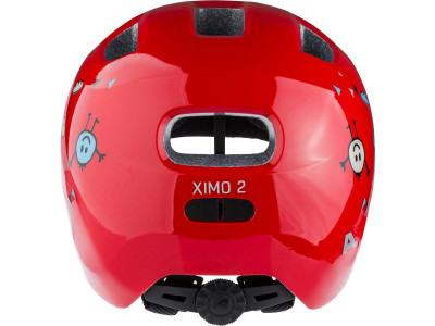 ALPINA cyklistická Junior prilba XIMO 2 , red smile gloss