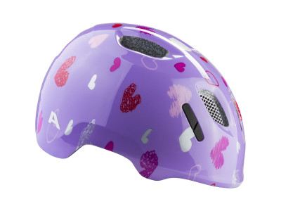 ALPINA cyklistická Junior prilba XIMO 2 , purple hearts gloss