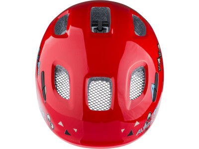ALPINA cyklistická Junior prilba XIMO 2 , red smile gloss