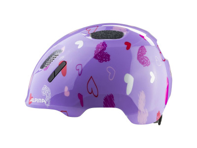 ALPINA cyklistická Junior prilba XIMO 2 , purple hearts gloss