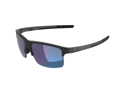 ALPINA športové slnečné okuliare EAGLE Q-LITE - black matt / farba skla - blue  
