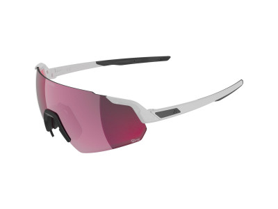 ALPINA športové slnečné okuliare TURBO AIR Q-LITE - white gloss / farba skla -  pink