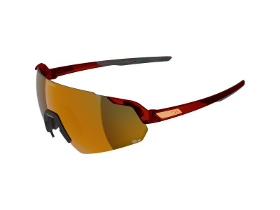 ALPINA športové slnečné okuliare TURBO AIR Q-LITE - red-translucent matt  / farba skla -  gold