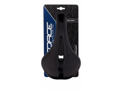 Force sedlo GLIDE športové, čierne