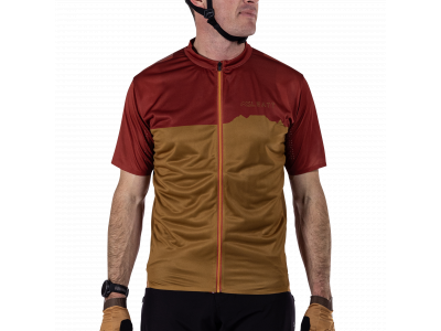 Leatt cyklistický dres MTB Trail 3.0, Lava