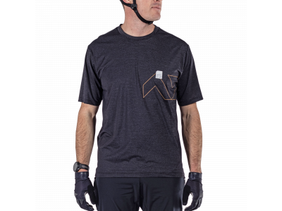Leatt cyklistický dres MTB Trail 1.0 X-Flow, Black