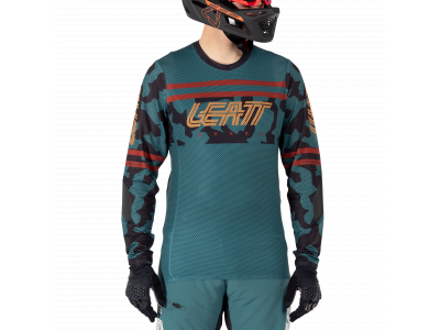 Leatt cyklistický dres MTB Gravity 4.0, Teal