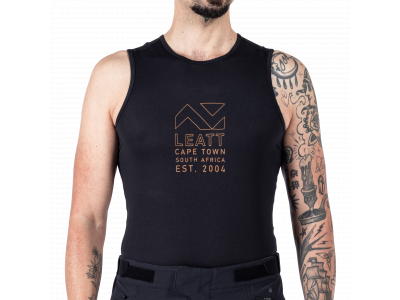 Leatt tričko Sleeveless Base, Black