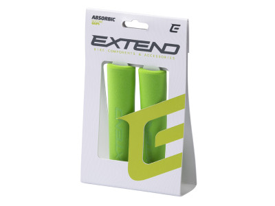 Extend rukoväte ABSORBIC, silicone, 130mm, - green