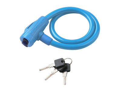 Extend zámok na bicykel COMPANION 12*650mm, - blue