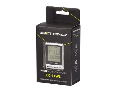 EXTEND cyklopočítač CC-11 WL WHITE