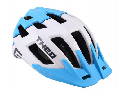 Extend cyklistická prilba THEO white-sky blue, S/M (55-58cm) shine