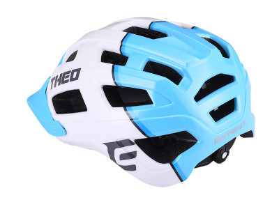 Extend cyklistická prilba THEO white-sky blue, M/L (58-62cm) shine