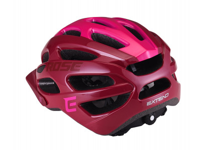 Extend cyklistická prilba ROSE bordou-Lady pink, M/L (58-62cm) shine
