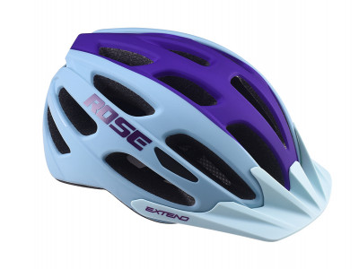 Extend cyklistická prilba ROSE light blue-night violet, M/L (58-62cm) matt