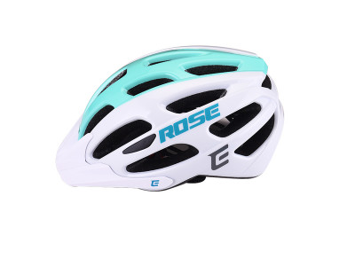 Extend cyklistická prilba ROSE white-green, M/L (58-62cm) shine