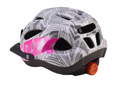 EXTEND prilba Extend TRIX labirint light grey XS/S (48-52 cm), shine