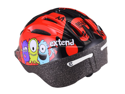 EXTEND prilba Extend BILLY Monster neon red S/M (51-54cm)