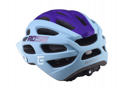 Extend cyklistická prilba ROSE light blue-night violet, XS/S (52-55 cm) matt
