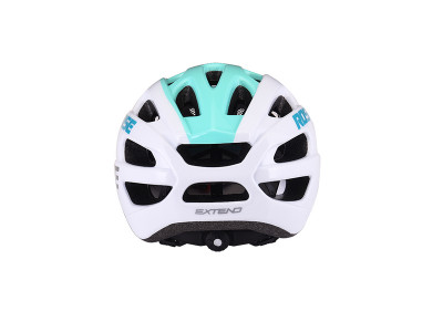 Extend cyklistická prilba ROSE white-green, XS/S (52-55 cm) shine
