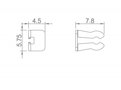 Extend poistná závlačka pre zaisťovaciu skrutku M4x25-SRAM